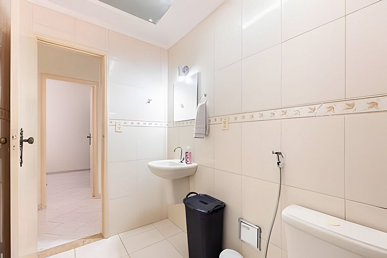 Apartamento pé na areia Praia dos Milionários.