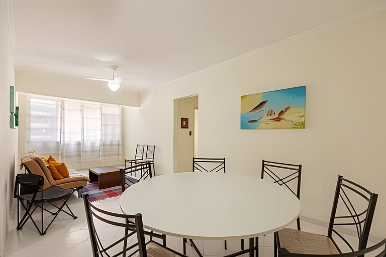 Apartamento pé na areia Praia dos Milionários.