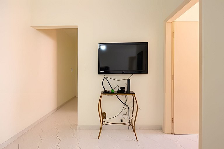 Apartamento pé na areia Praia dos Milionários.