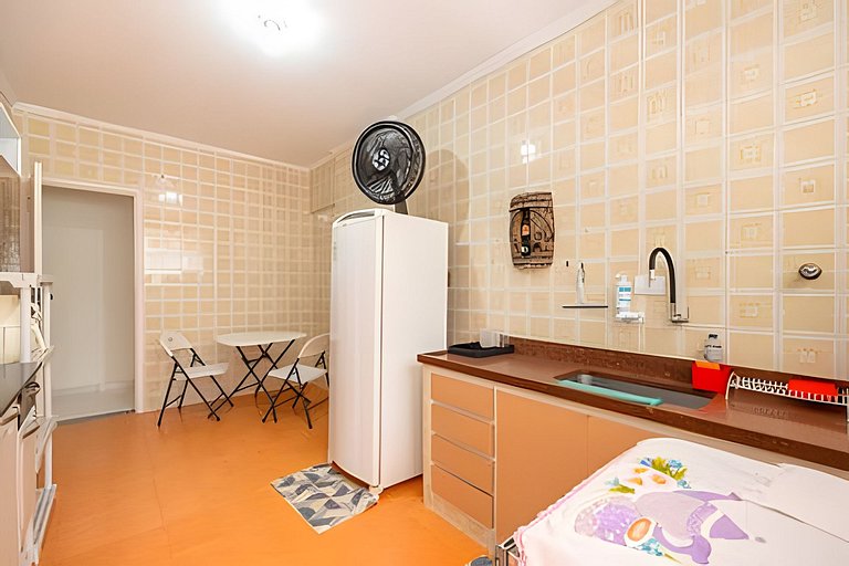 Apartamento pé na areia Praia dos Milionários.