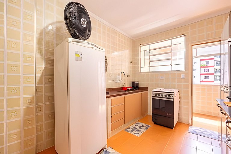 Apartamento pé na areia Praia dos Milionários.