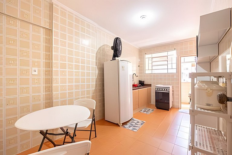 Apartamento pé na areia Praia dos Milionários.