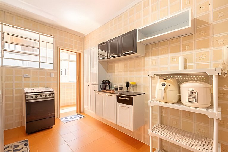 Apartamento pé na areia Praia dos Milionários.