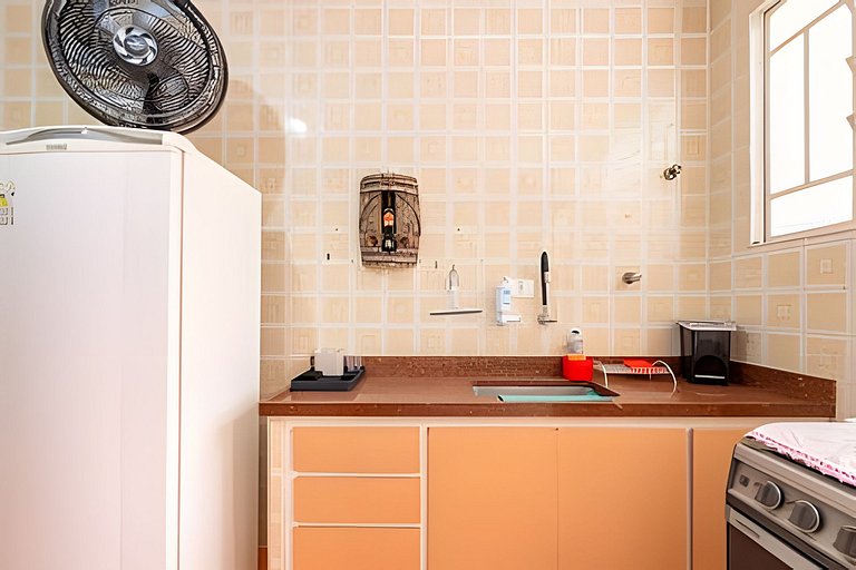 Apartamento pé na areia Praia dos Milionários.