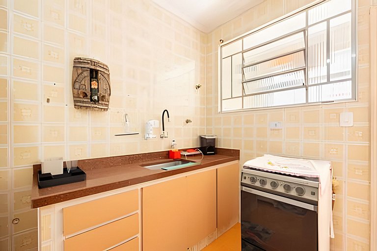 Apartamento pé na areia Praia dos Milionários.