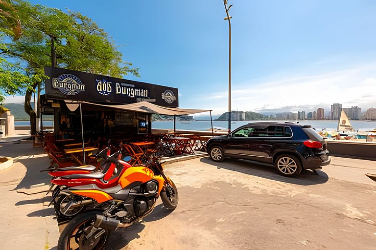 Apartamento pé na areia Praia dos Milionários.