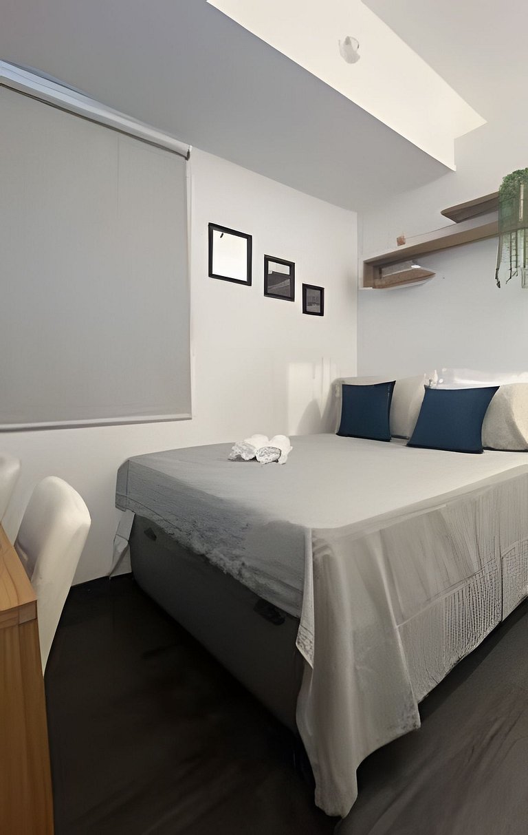 Premium Studio 203 | Conforto e Localização
