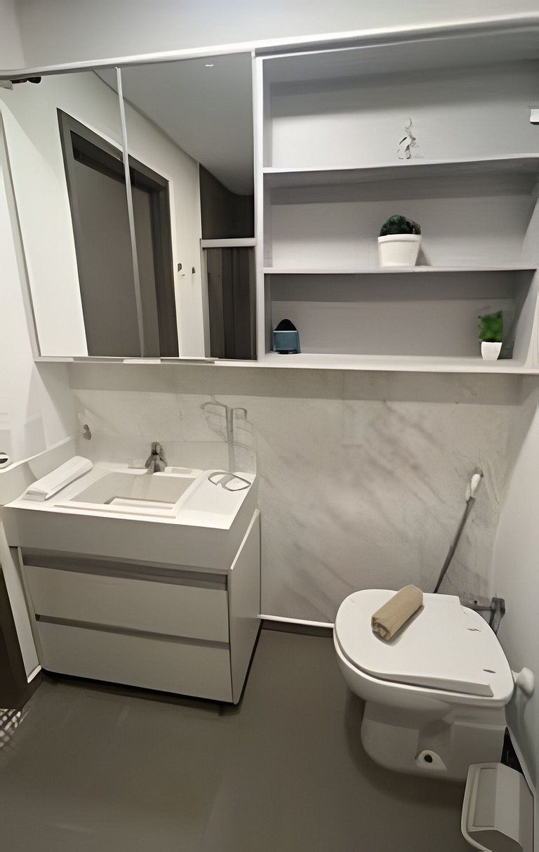 Premium Studio 203 | Conforto e Localização