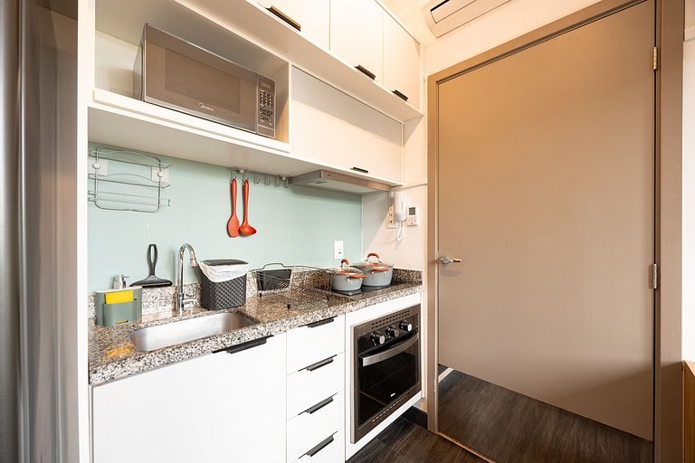 Premium Studio 203 | Conforto e Localização