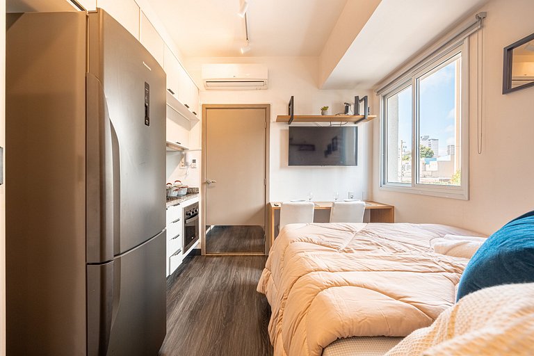 Premium Studio 203 | Conforto e Localização