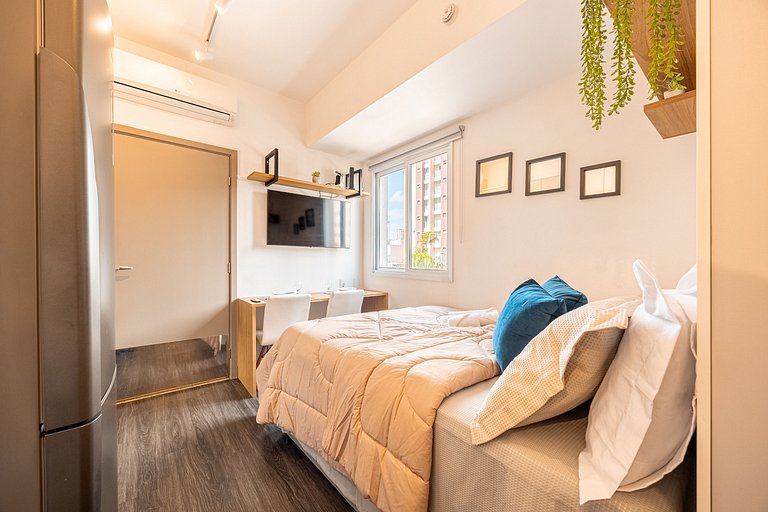 Premium Studio 203 | Conforto e Localização