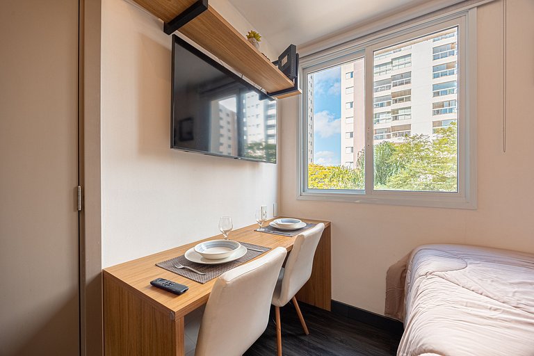 Premium Studio 203 | Conforto e Localização