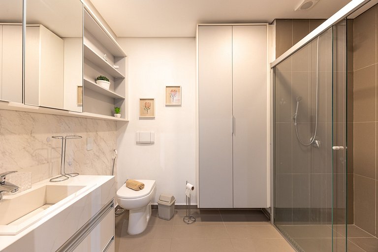 Premium Studio 203 | Conforto e Localização