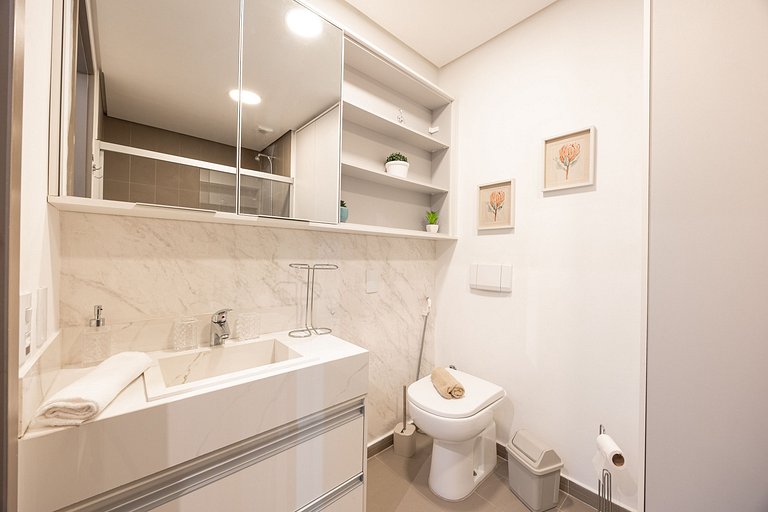 Premium Studio 203 | Conforto e Localização