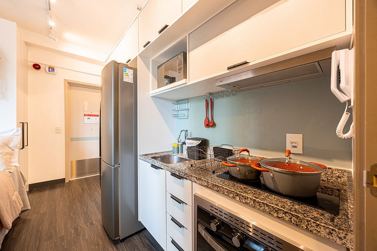 Premium Studio 203 | Conforto e Localização