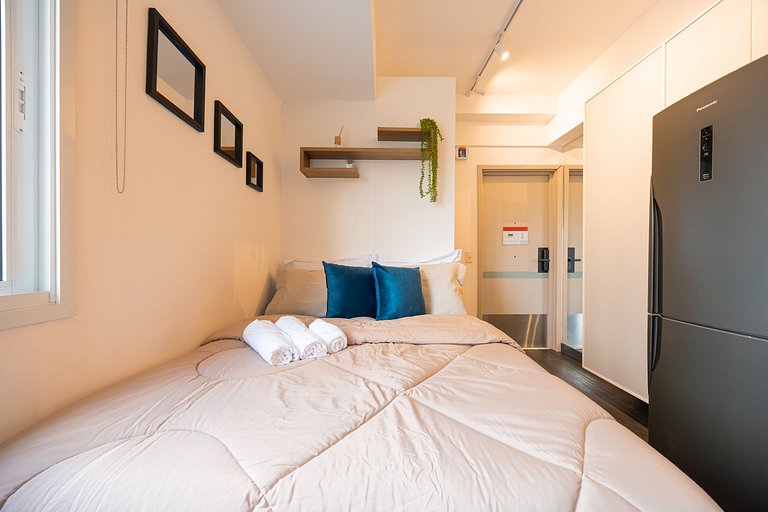 Premium Studio 203 | Conforto e Localização