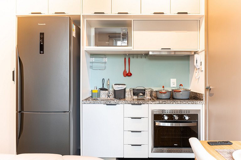 Premium Studio 203 | Conforto e Localização