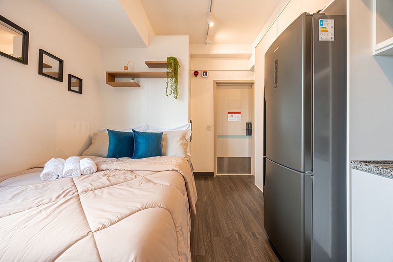 Premium Studio 203 | Conforto e Localização