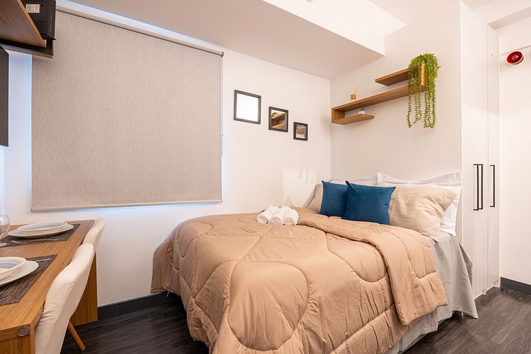 Premium Studio 203 | Conforto e Localização