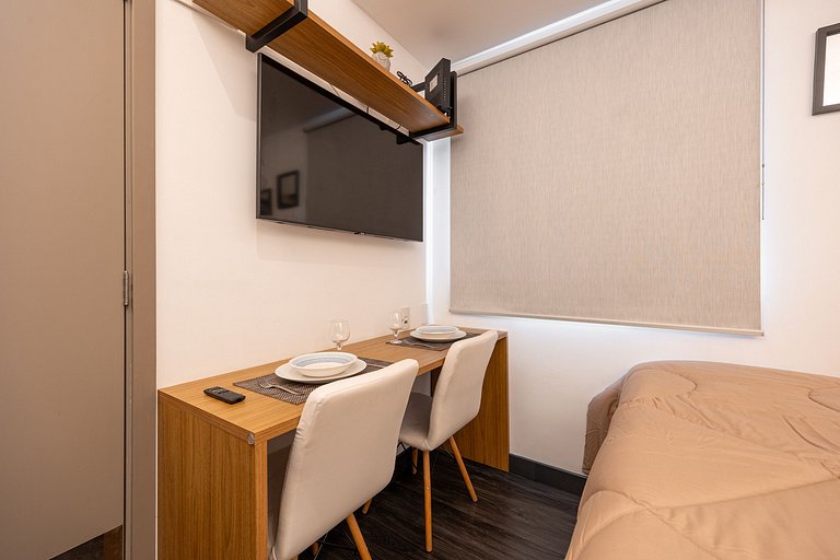 Premium Studio 203 | Conforto e Localização