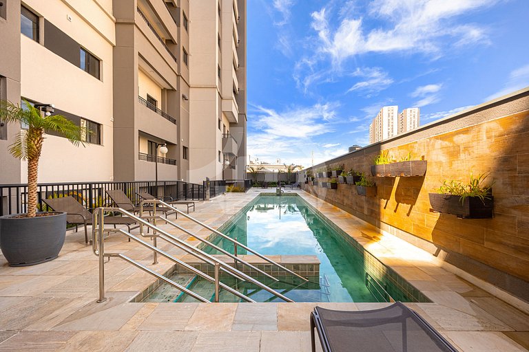 Estúdio Moderno no Bresser • Próx. Metrô • AP 103