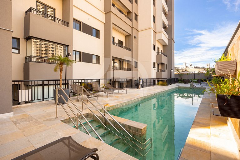 Estúdio Moderno no Bresser • Próx. Metrô • AP 103