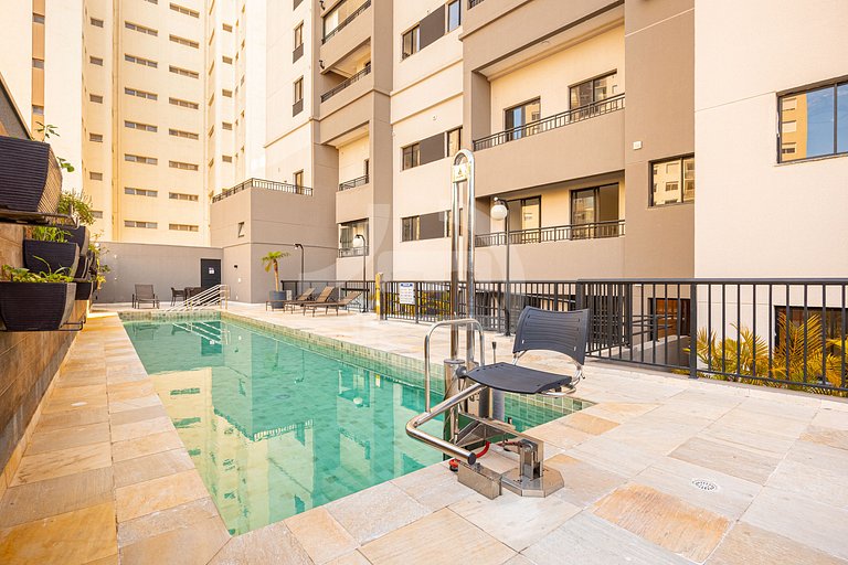 Estúdio Moderno no Bresser • Próx. Metrô • AP 113