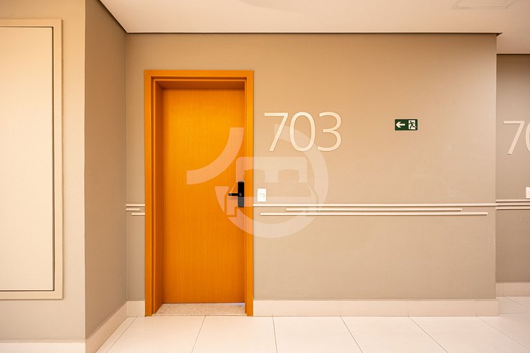 Alphaville Studio 703 | Conforto e Localização