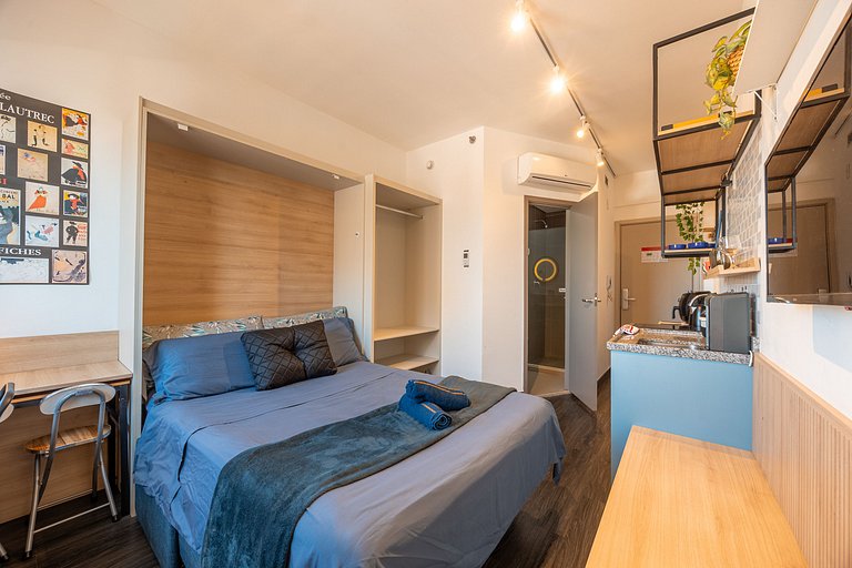 Premium Studio 1005 | Conforto e Localização