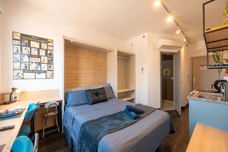 Premium Studio 1005 | Conforto e Localização