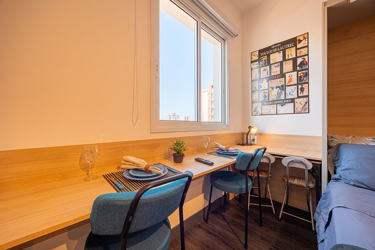 Premium Studio 1005 | Conforto e Localização