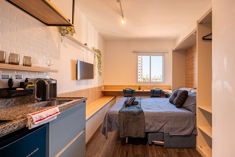 Premium Studio 1005 | Conforto e Localização