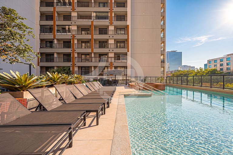 Hospedez | Estudio Premium Morumbi -UN1618