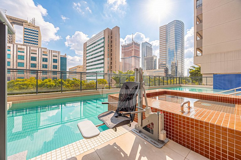 Hospedez | Estudio Premium Morumbi -UN1618