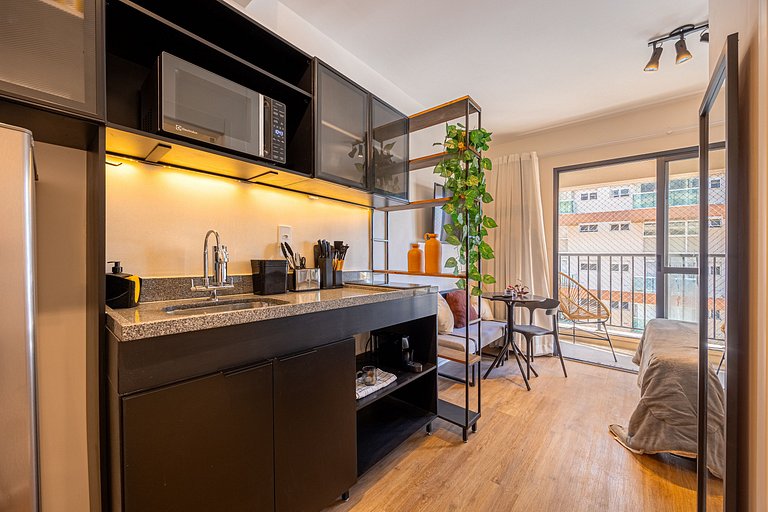 Hospedez | Estudio Premium Morumbi -UN1618