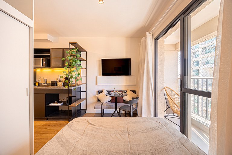 Hospedez | Estudio Premium Morumbi -UN1618