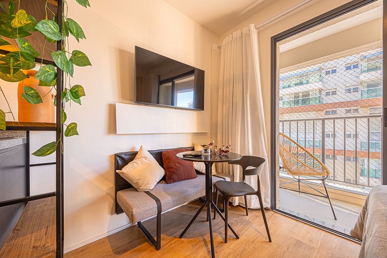 Hospedez | Estudio Premium Morumbi -UN1618