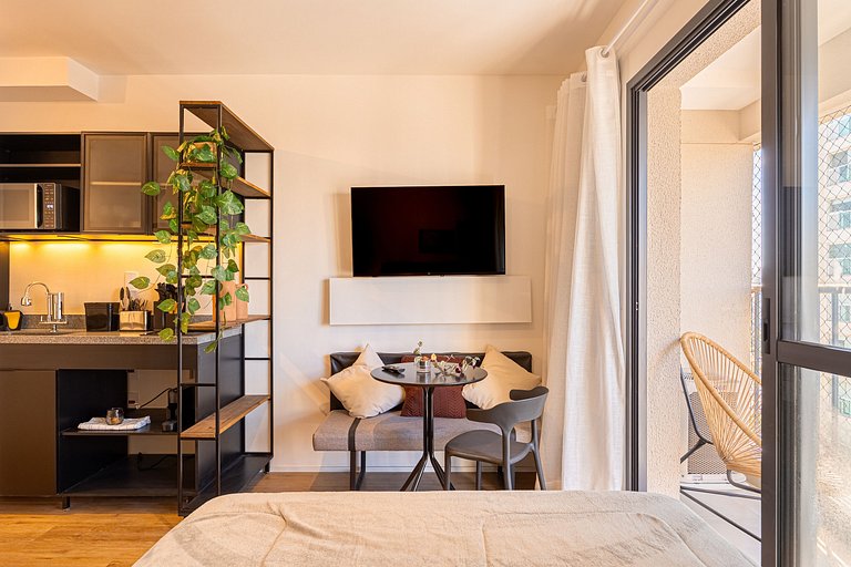 Hospedez | Estudio Premium Morumbi -UN1618