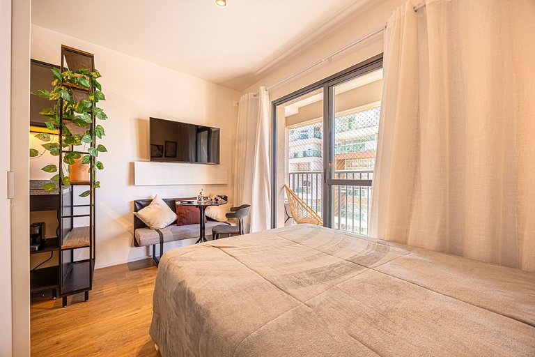Hospedez | Estudio Premium Morumbi -UN1618