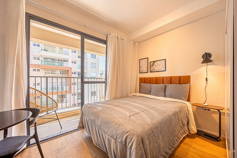 Hospedez | Estudio Premium Morumbi -UN1618