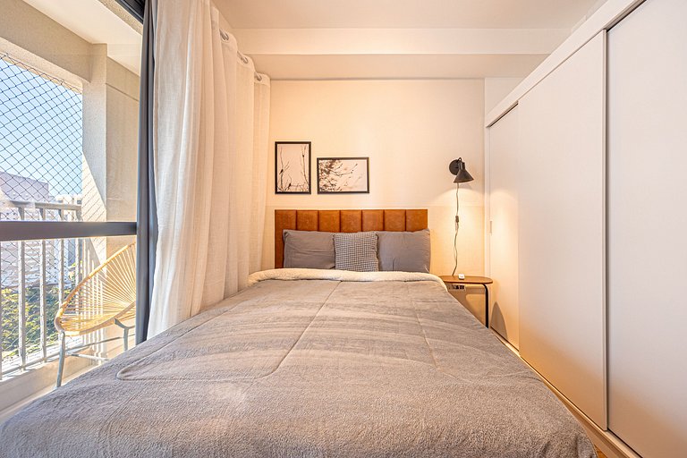 Hospedez | Estudio Premium Morumbi -UN1618