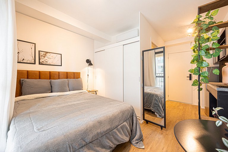 Hospedez | Estudio Premium Morumbi -UN1618