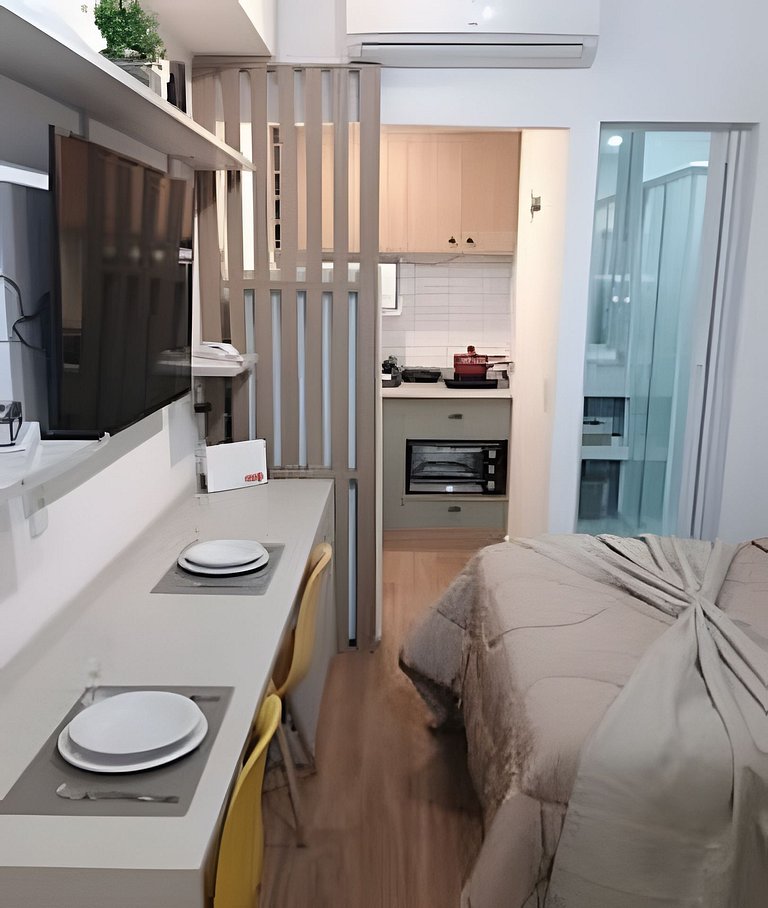 Estudio com 1 vaga - Proximo GM