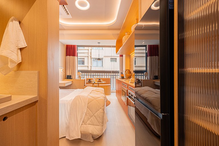 Studio Premium na Al. Santos | Metrô e Paulista