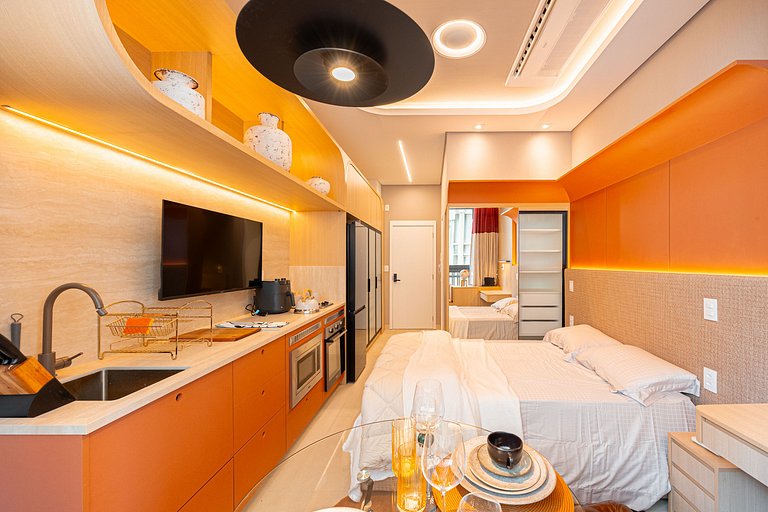 Studio Premium na Al. Santos | Metrô e Paulista