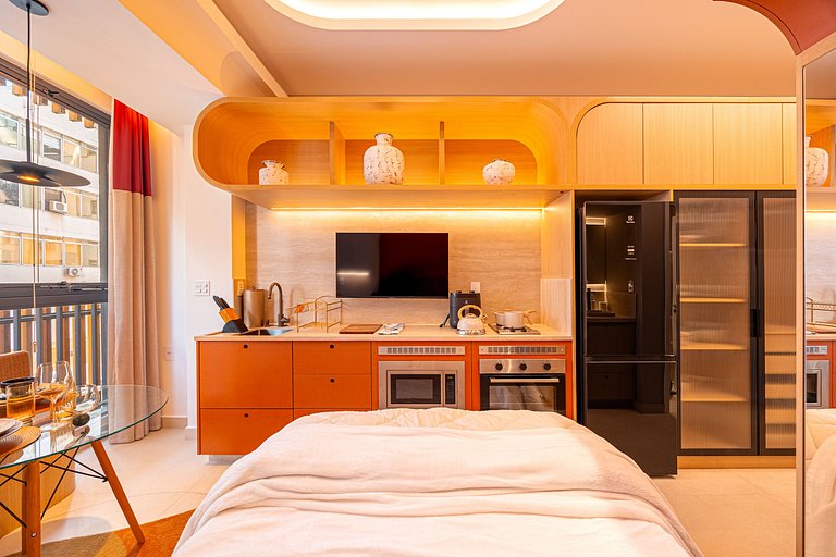 Studio Premium na Al. Santos | Metrô e Paulista