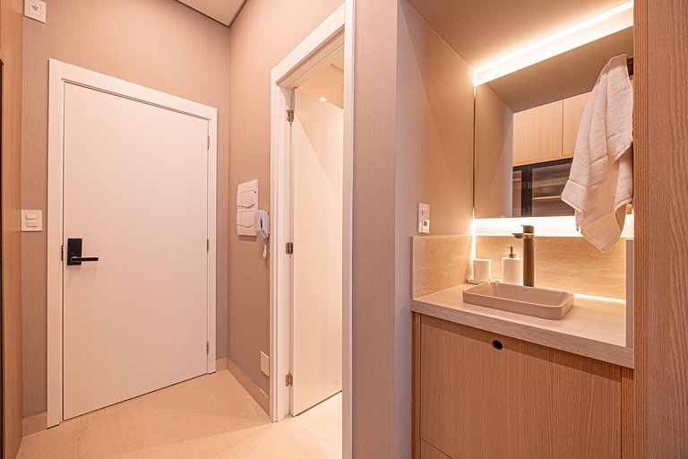 Studio Premium na Al. Santos | Metrô e Paulista