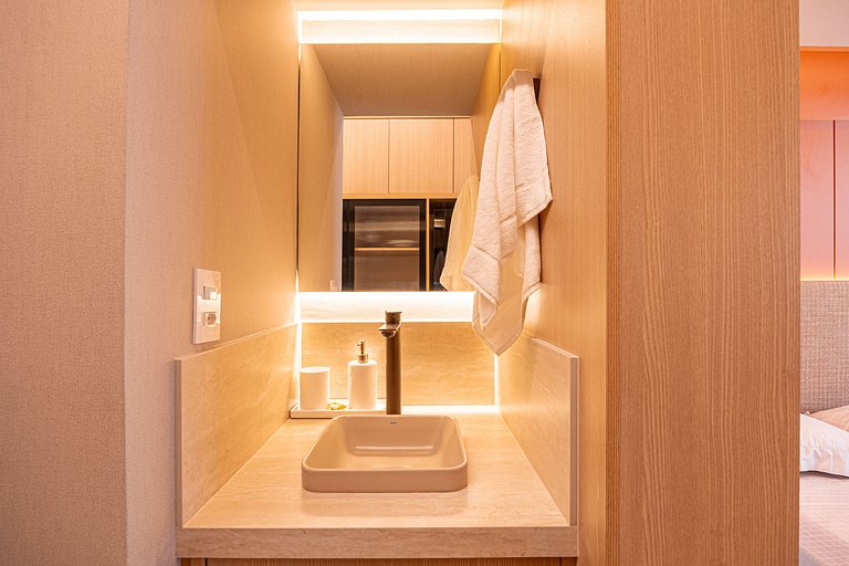 Studio Premium na Al. Santos | Metrô e Paulista