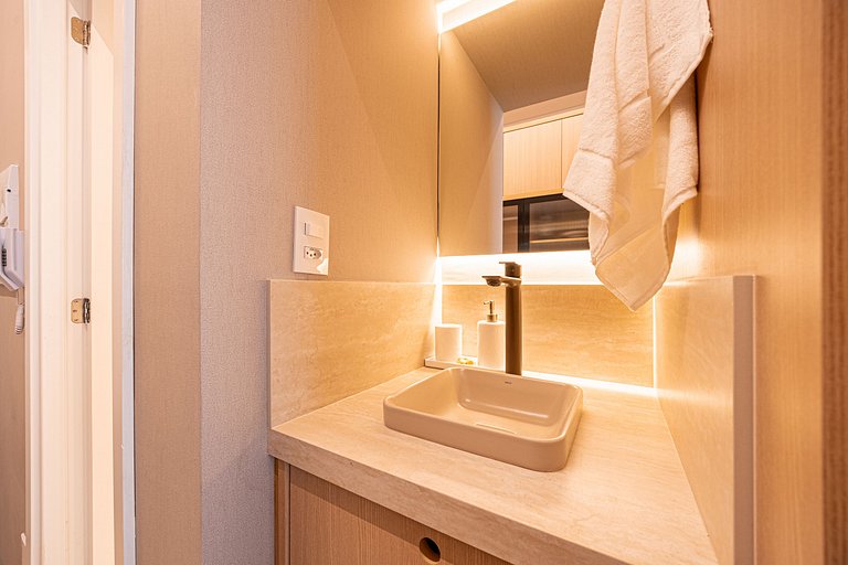 Studio Premium na Al. Santos | Metrô e Paulista