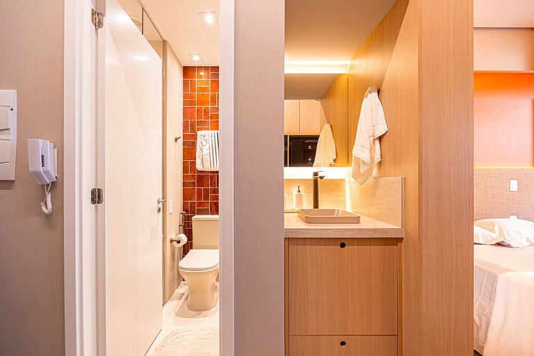 Studio Premium na Al. Santos | Metrô e Paulista